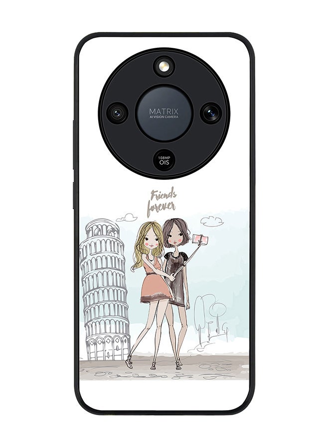 For Honor X9d / Magic8 Lite / X70 Case,Slim fit Camera Protection, Shockproof Thin Phone cover  - Friends Forever